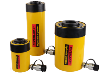 What does a hydraulic cylinder do?