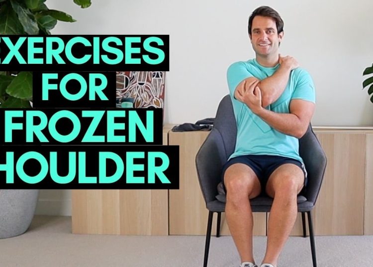Exercises for a frozen shoulder